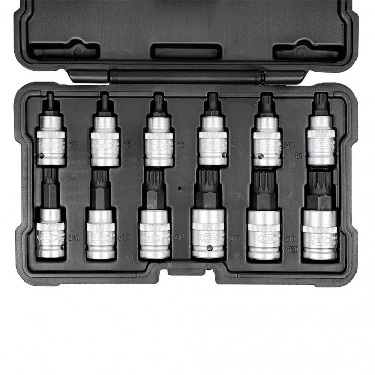 Set de 12 piese 1/2` imbusuri inelare - 54164 - JBM