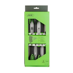 Set de 6 surubelnite (2 philips + 4 plate) jbm