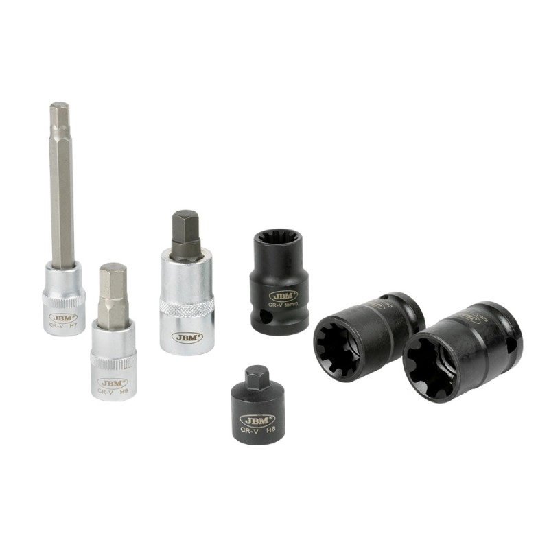 Set de chei si tubulare pentru etriere de frana jbm - 29635 - JBM