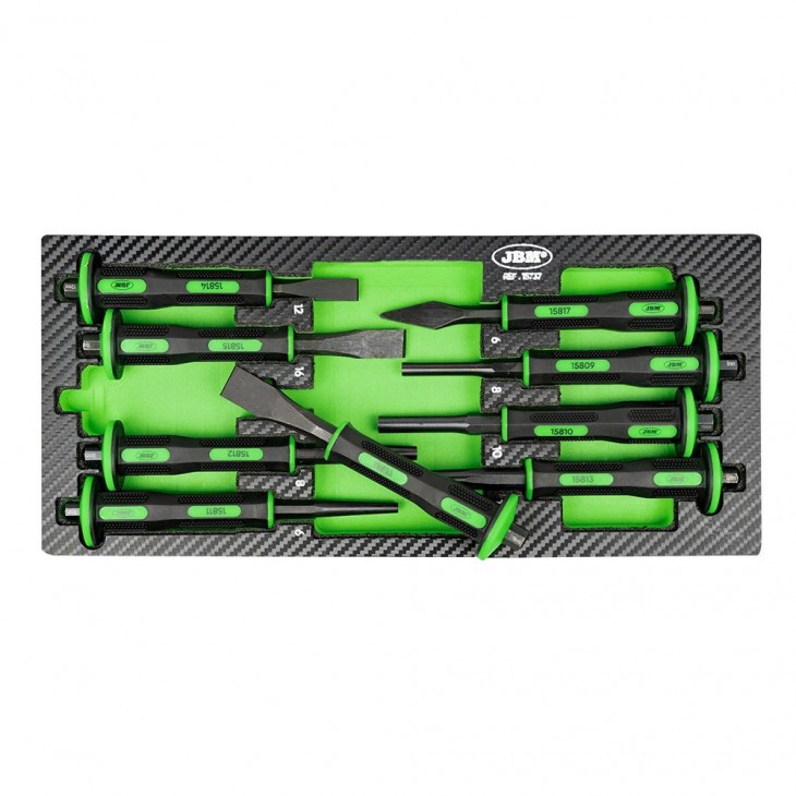 Set de dalti si dispozitive de scos cuie - 15737 - JBM