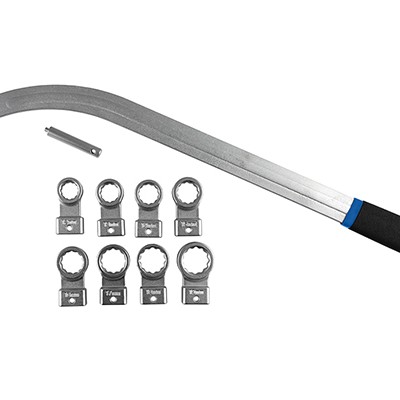 Trusa chei curbate pentru tensor curele aux. 12 fete jbm - 00154 - JBM