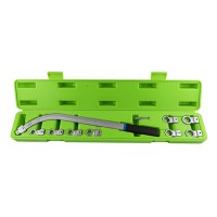 Trusa chei curbate pentru tensor curele aux. 12 fete jbm