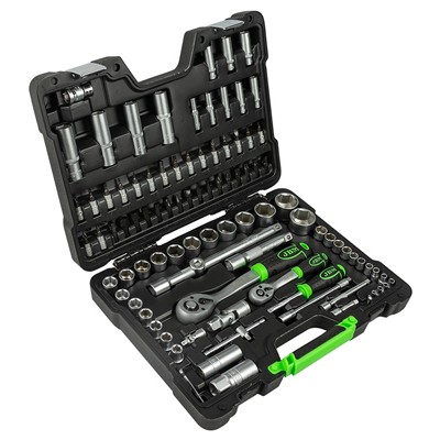 Trusa de tubulare hexagonale cu 94 piese cu clicheti 1/2` si 1/4` jbm - 40929 - JBM