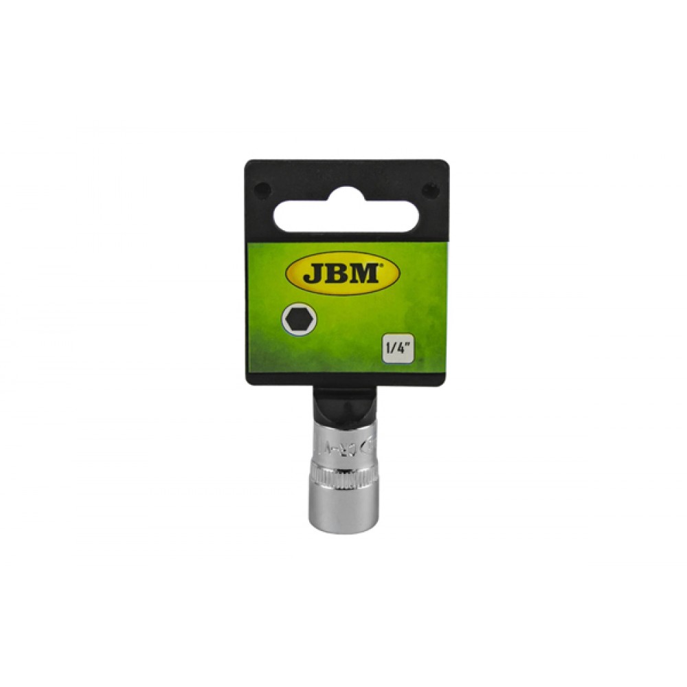 Tubulara hexagonala cromata 1/4 inch 14mm jbm