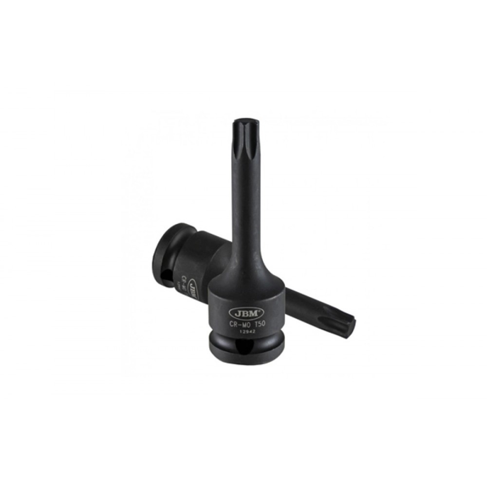 Imbusuri de impact torx de 1/2` t30 pentru 52340 jbm - 12939 - JBM