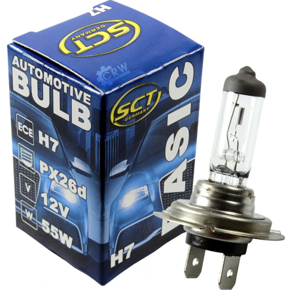 Bec far h7 12v 55w px26d basic sct - 202907 - SCT