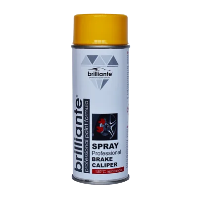 Vopsea spray galben pentru etriere frane (ral 1023) 400ml brilliante