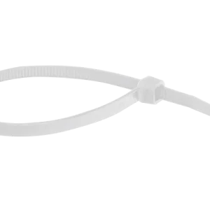 Coliere nylon albe 2.5*100 mm set 100 buc