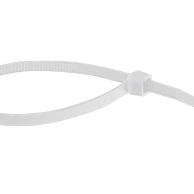 Coliere nylon albe 2.5*100 mm set 100 buc - 08961 - COBRA