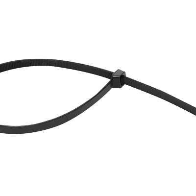 Coliere nylon negre 2.5*160 mm set 100 buc - 08984 - COBRA