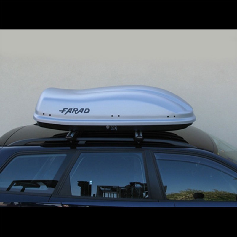 Cutie portbagaj farad marlin 400 l silver mat - 71106 - FARAD