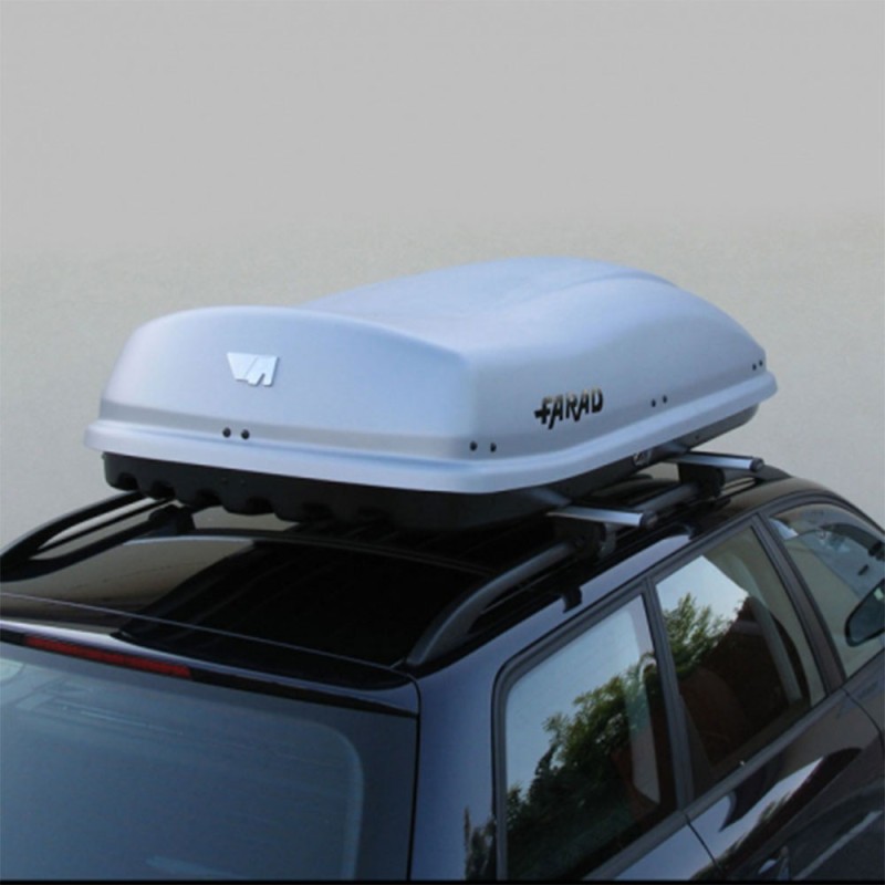 Cutie portbagaj farad marlin 480 l silver mat - 71102 - FARAD