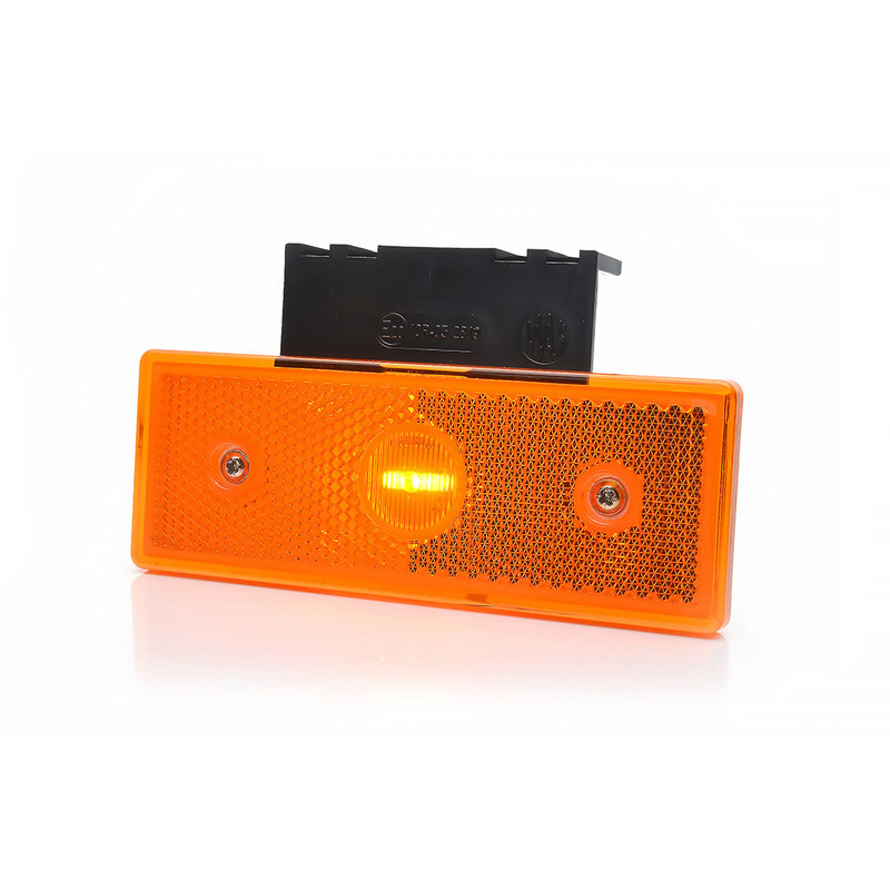 Lampa gabarit led 1412 w201, 12v-24v, pozitie portocaliu was - 110603 - WAS