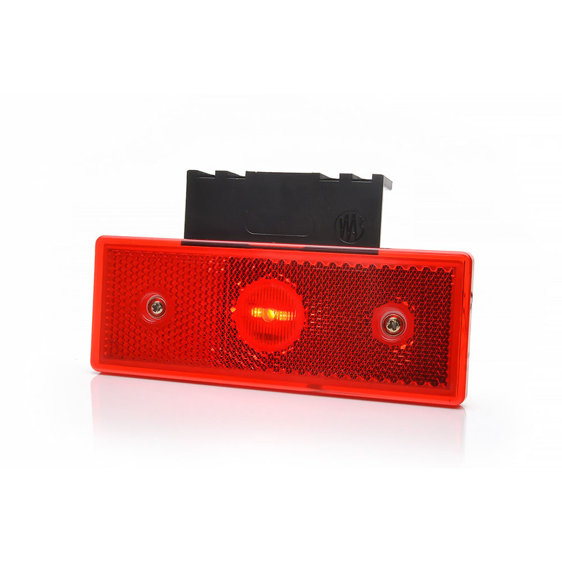 Lampa gabarit led 1413 w201, 12v-24v, pozitie rosu was - 110604 - WAS