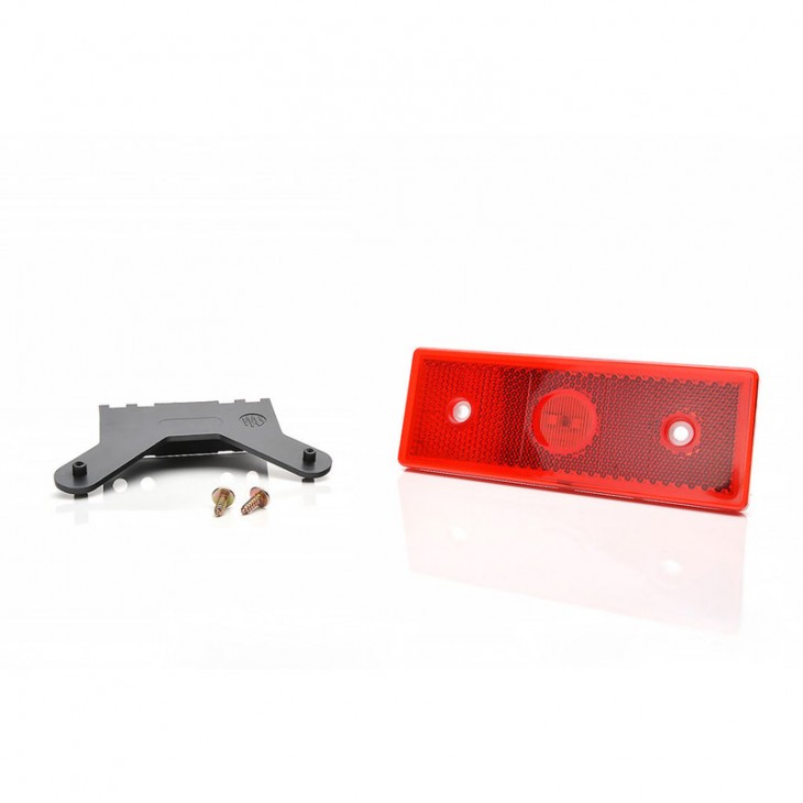 Lampa gabarit led 1413 w201, 12v-24v, pozitie rosu was - 1413 - WAS
