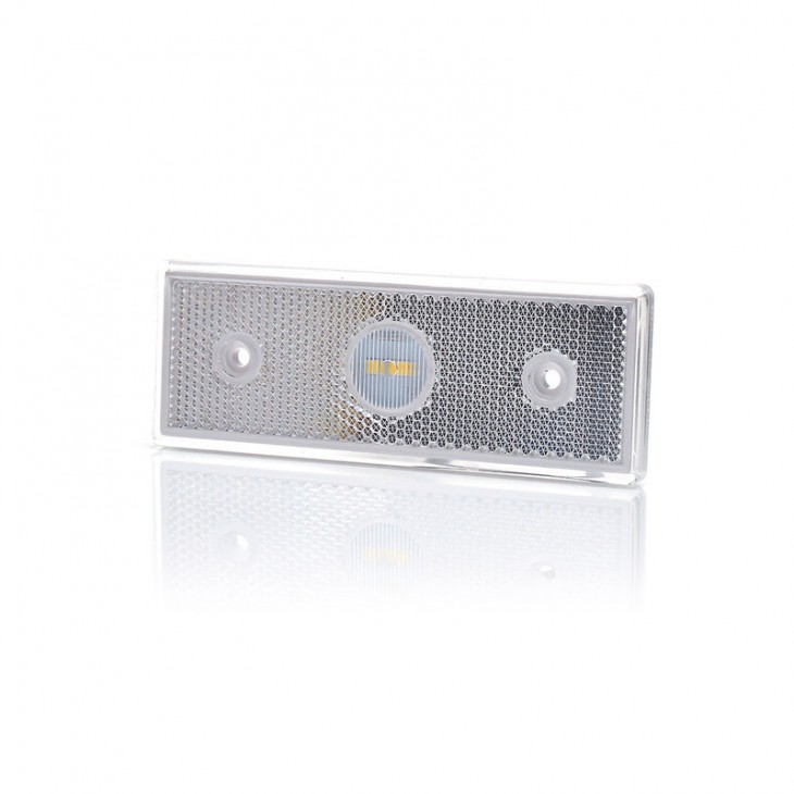 Lampa gabarit led 1414 w201, 12v-24v, pozitie alb was - 1414 - WAS
