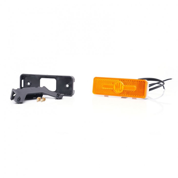 Lampa gabarit led 2033 w254, 12v-24v, pozitie portocaliu was - 2033 - WAS