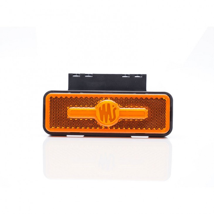 Lampa gabarit led 2033 w254, 12v-24v, pozitie portocaliu was - 2033 - WAS