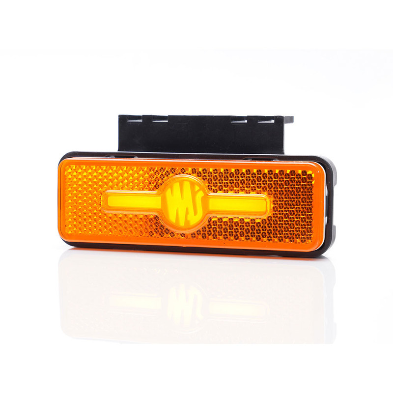 Lampa gabarit led 2033 w254, 12v-24v, pozitie portocaliu was - 110607 - WAS