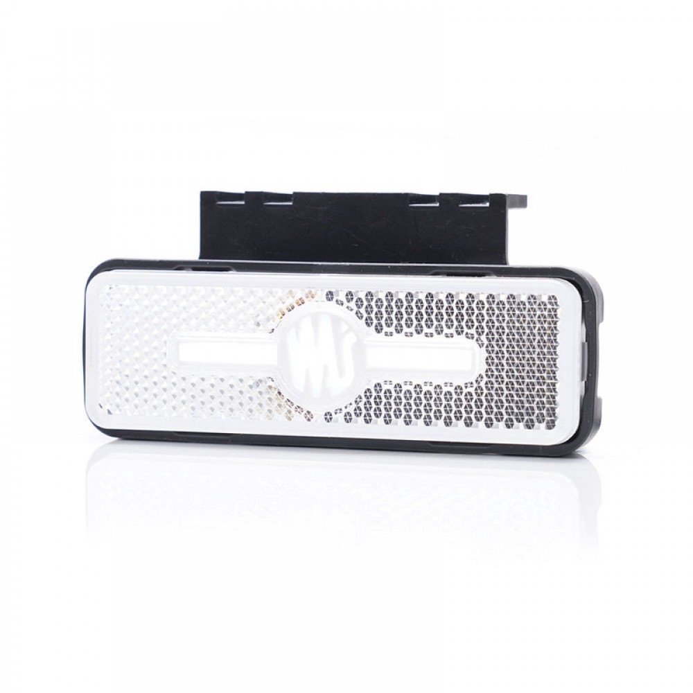 Lampa gabarit led 2035 w254, 12v-24v, pozitie alb was - 2035 - WAS