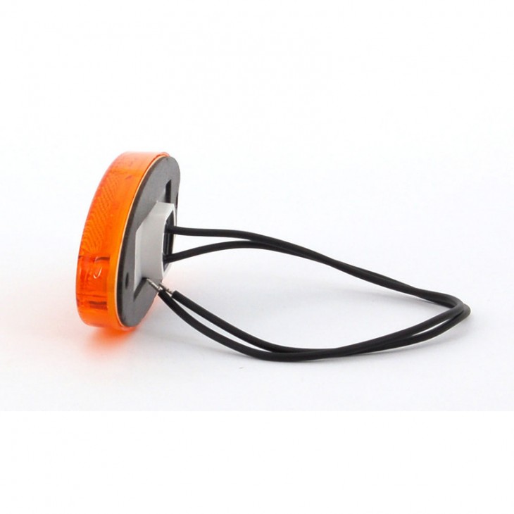 Lampa gabarit led 305p w64, 12v-24v, pozitie portocaliu was - 305P - WAS