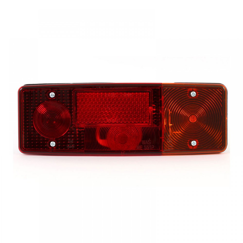 Lampa multifunctionala spate dreapta bec 08 we551p, 12v-24v, 4 functii was - 08 - WAS