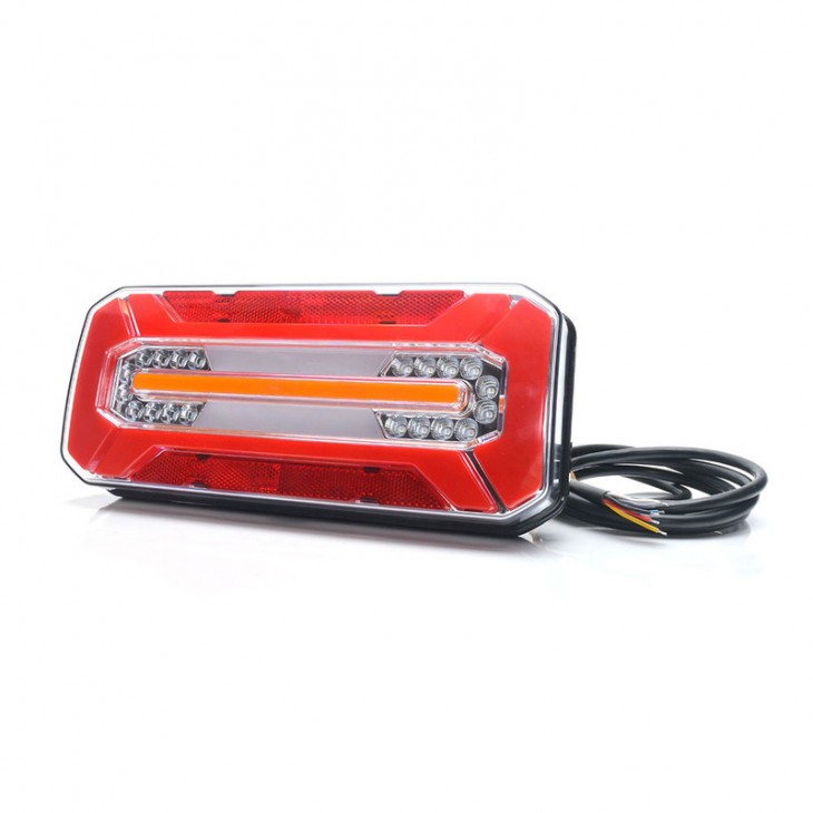 Lampa multifunctionala spate led 1290 l/p w185, 12v-24v, 6 functii was - 1290 L/P - WAS