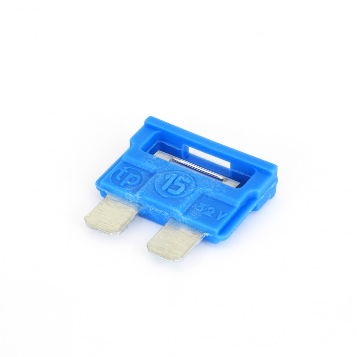 Blister sigurante fuzibile albastre 15a set de 10 buc - 30582-TEC - TECNOPART