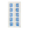 Blister sigurante fuzibile albastre 15a set de 10 buc - 51391 - TECNOPART