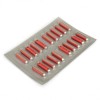 Blister sigurante fuzibile cilindrice 25a rosii set 20 buc - 10311-TEC - TECNOPART