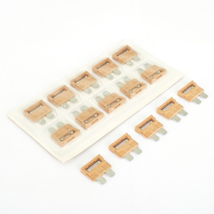 Set 5 blistere sigurante fuzibile bej 5a set de 10 buc - 30522 - TECNOPART