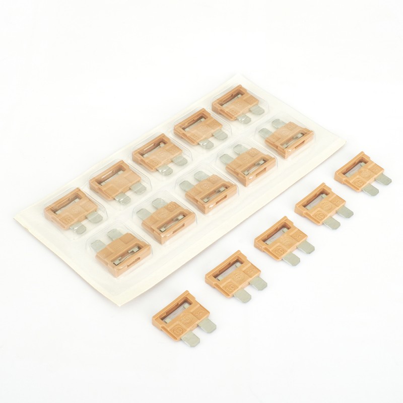 Set 5 blistere sigurante fuzibile bej 5a set de 10 buc - 116439 - TECNOPART