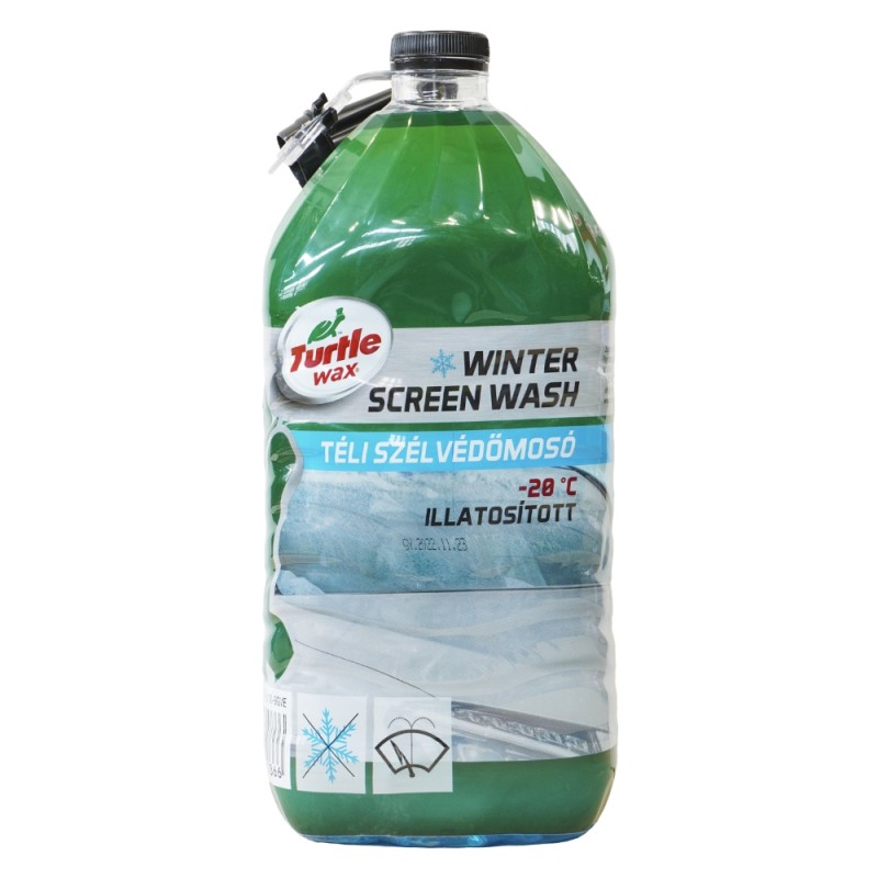 Lichid parbriz anti-inghet & curatare -20 grade c 4l turtle wax