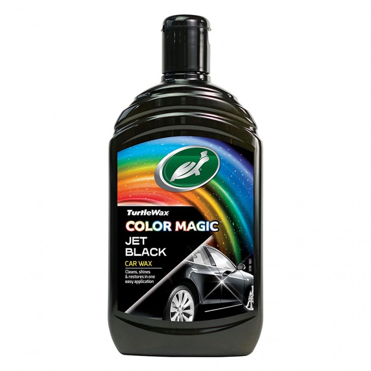 Pasta polish 3 in 1 color magic jet black wax 500ml turtle wax - TW FG52708 - TURTLE