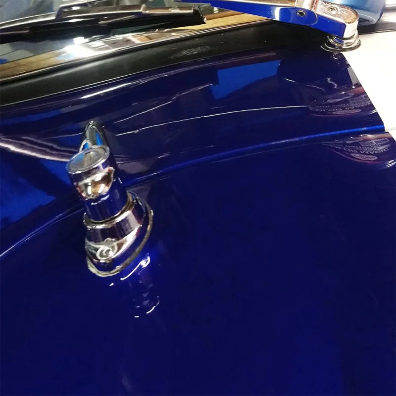 Pasta polish 3 in 1 turtle wax color magic ultra blue wax, 500ml