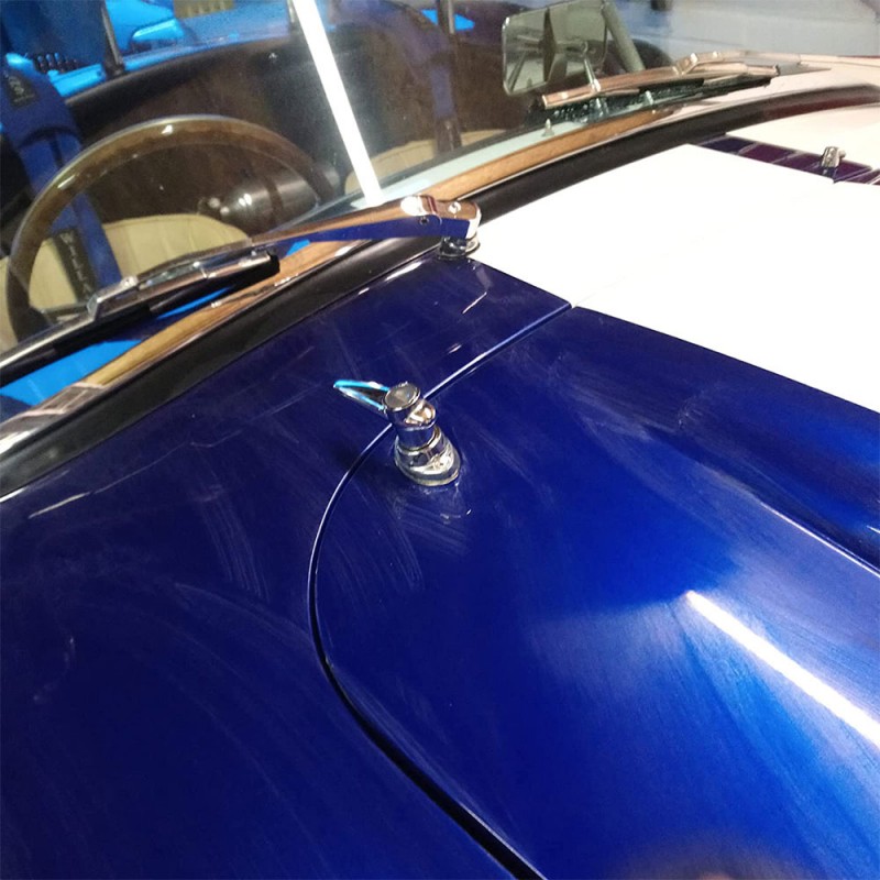 Pasta polish 3 in 1 turtle wax color magic ultra blue wax, 500ml