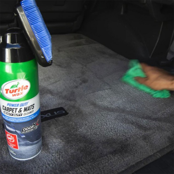 Turtle wax spray curatat mocheta si covorase cu perie 400 ml - TW FG53052 - TURTLE