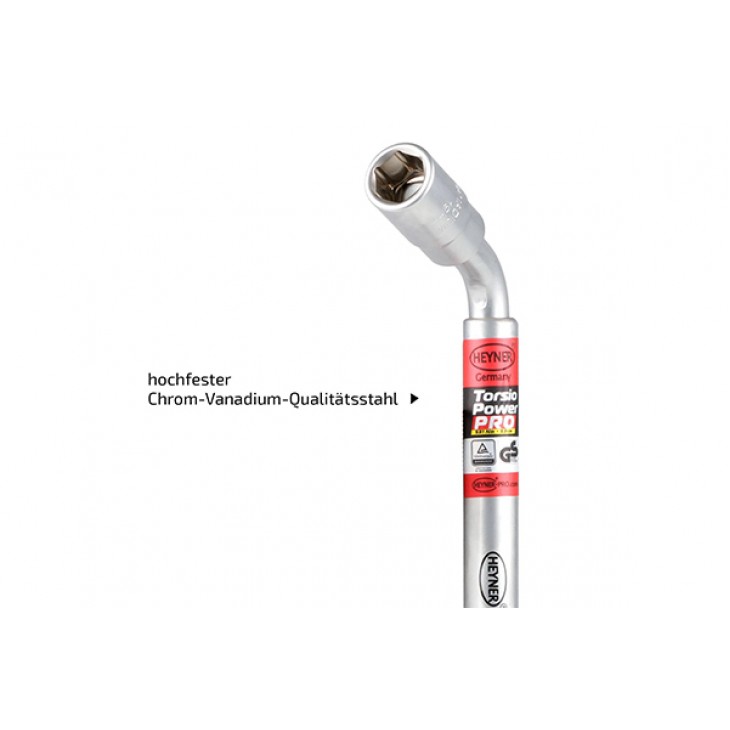 Cheie pentru roti tip l extensibila 17/19/21/23mm - 417100 - HEYNER