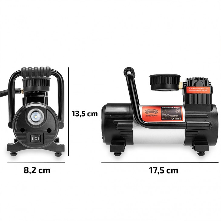Compresor aer premium 12v bigair pro 30 l - 237500 - HEYNER