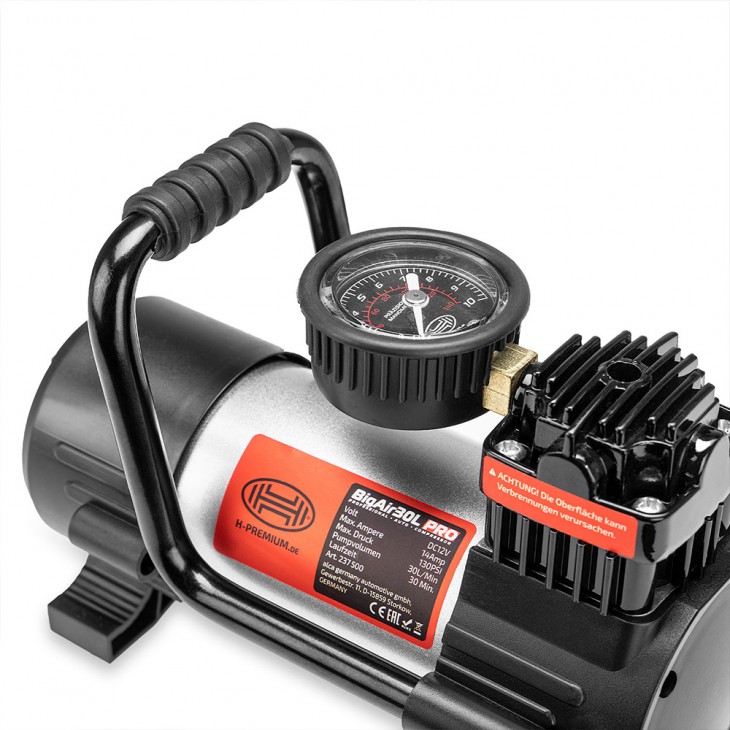 Compresor aer premium 12v bigair pro 30 l - 237500 - HEYNER