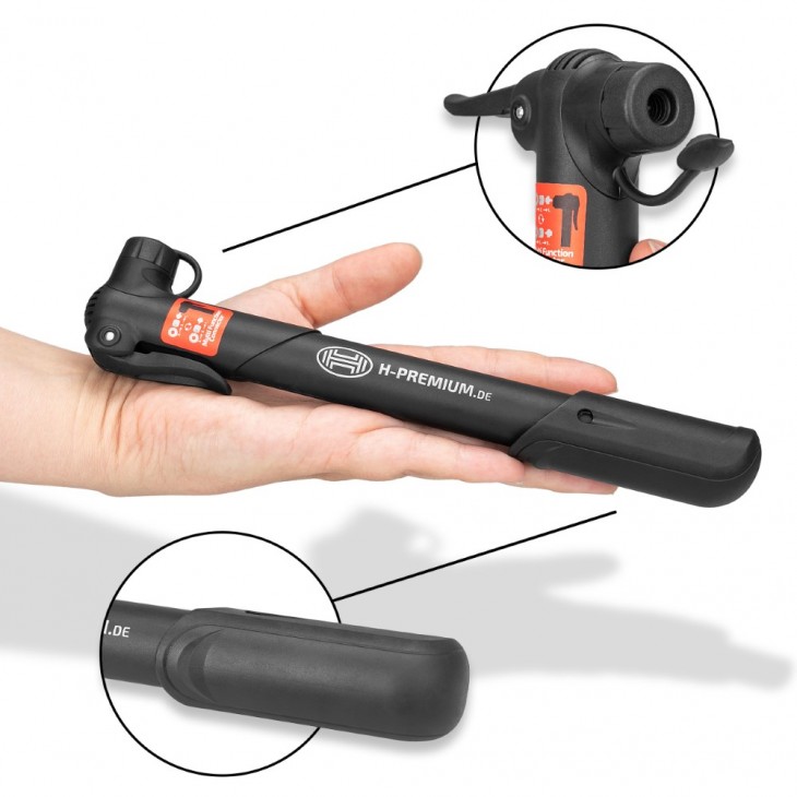 Pompa manuala pentru bicicleta - 216400 - HEYNER