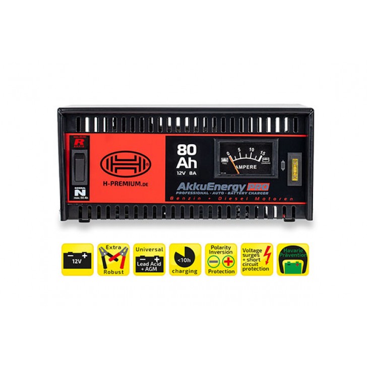 Redresor akkuenergy pro 3008a 12v - 930800 - HEYNER