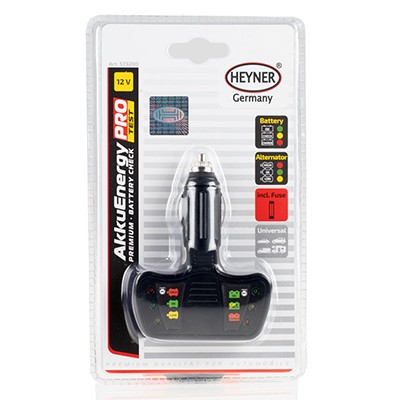 Tester baterie (la bricheta) akkuenergy premium 12 v