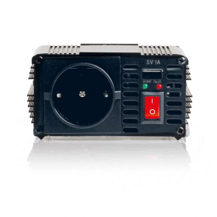 Invertor de tensiune heyner premium pro 150-300w alimentare 12v iesire 230v cu usb - 511900 - HEYNER