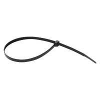 Coliere nylon negre rezistente uv 3.5x200mm set 100buc - norma