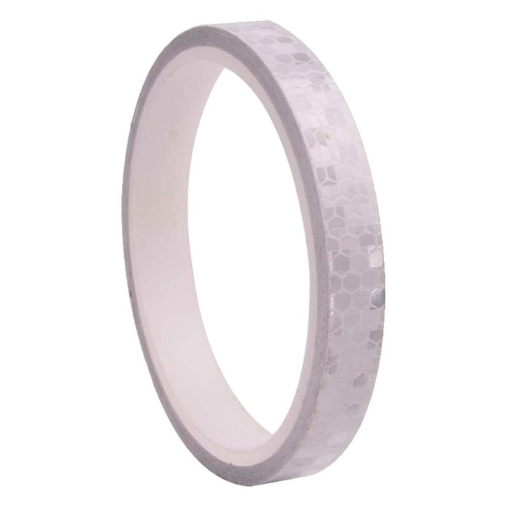 2 x Sticker Reflectorizant OUTLINE DECO, culoare ARGINTIU, dimensiune 1cm x 8m