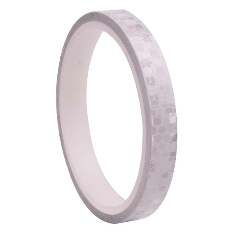 2 x Sticker Reflectorizant OUTLINE DECO, culoare ARGINTIU, dimensiune 1cm x 8m - AVX-AG402C - AVEX