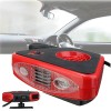 Aeroterma Auto 3in1, pentru ventilatie, incalzire sau dezaburire geam auto, 12V, 150W, cu lanterna - AVX-AM01326 - AMIO