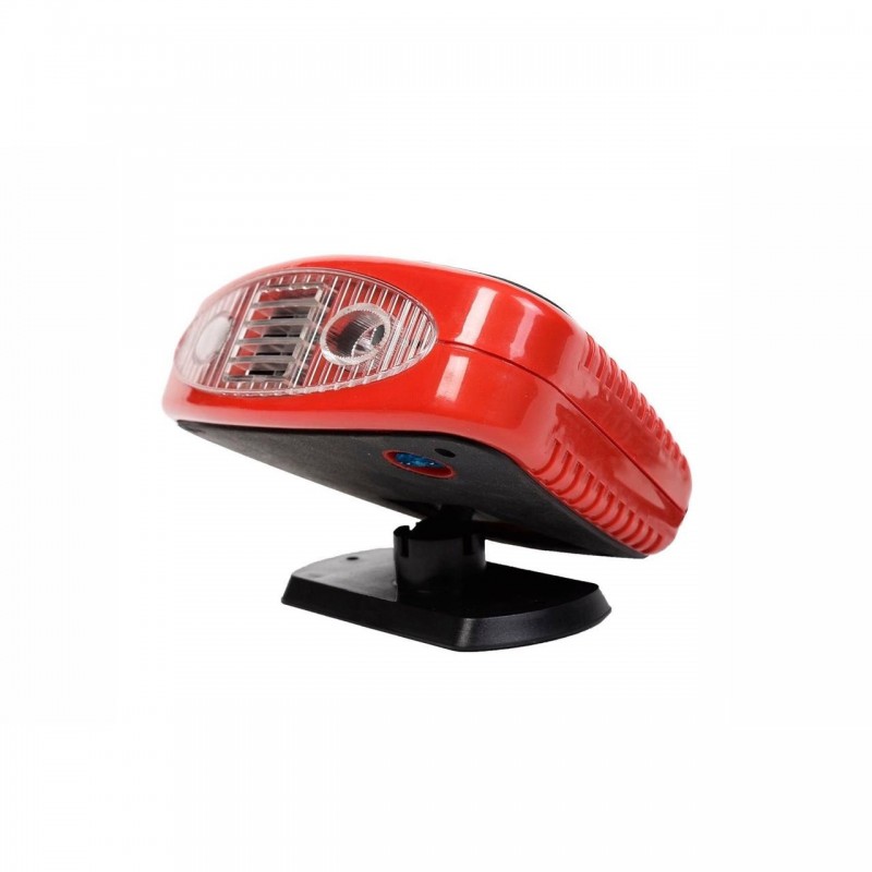 Aeroterma Auto 3in1, pentru ventilatie, incalzire sau dezaburire geam auto, 12V, 150W, cu lanterna - AVX-AM01326 - AMIO