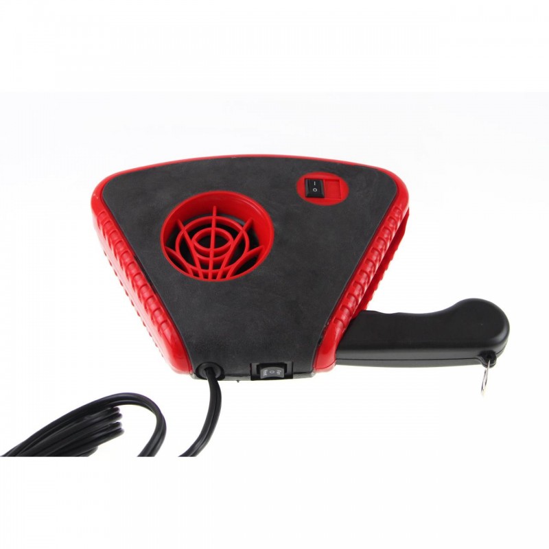 Aeroterma Auto 3in1, pentru ventilatie, incalzire sau dezaburire geam auto, 12V, 150W, cu lanterna - AVX-AM01326 - AMIO